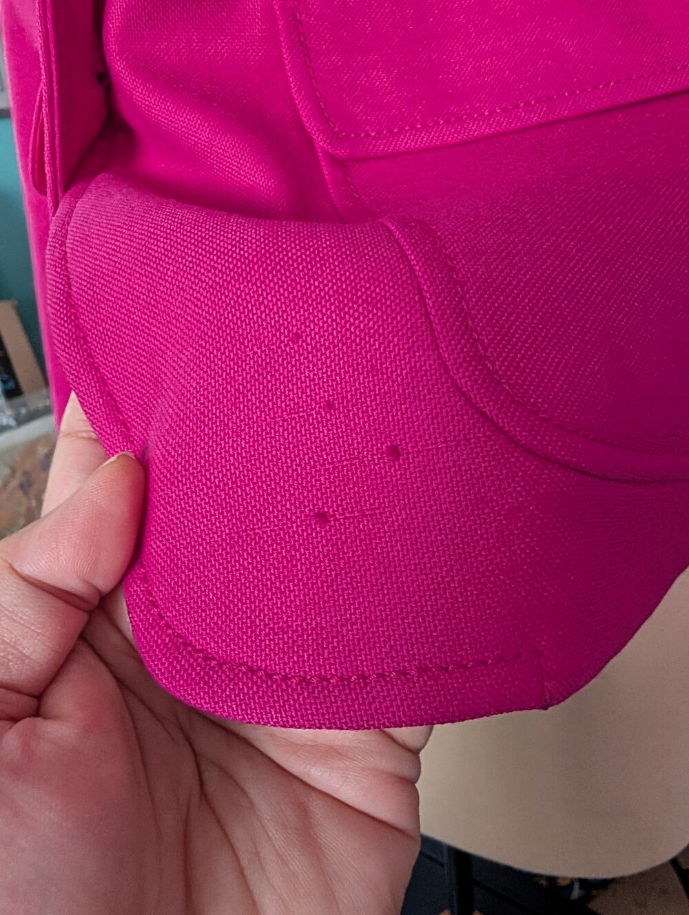 J. Crew Women's Magenta Tailored Blazer Rhodes SEE DESCRIPTION - Picture 5 of 8